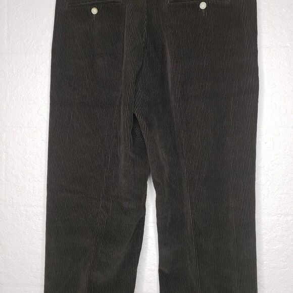 Nautica Green/Brown Rigger Corduroy Pant Size 38 X 32 - Picture 13 of 16